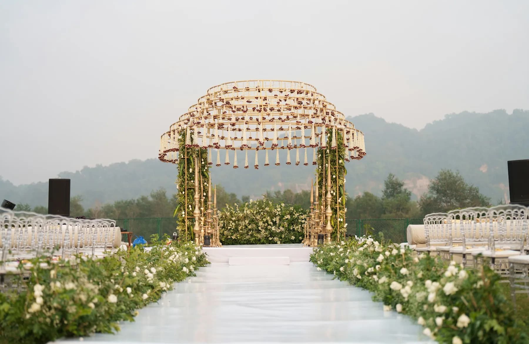The mandap